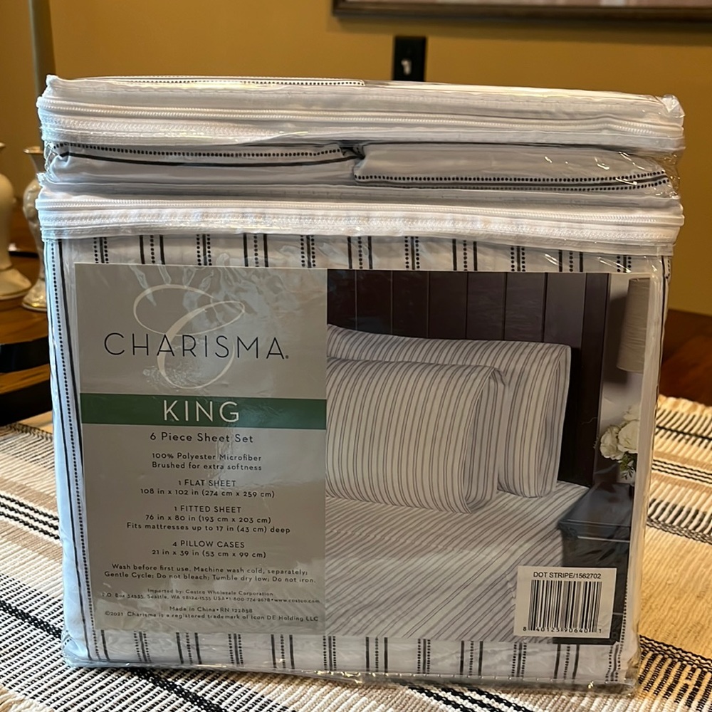 King sheet set